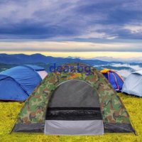 Непромокаема камуфлажна палатка за къмпинг, риболов, снимка 1 - Палатки - 28490417