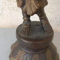 Антикварна Бронзова Скулптура на Индийския Бог ШИВА 1890 г, снимка 9 - Антикварни и старинни предмети - 44847798