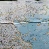 Туристическа карта на Гърция и Западна Турция - "National Geographic - България", снимка 3 - Енциклопедии, справочници - 43542041