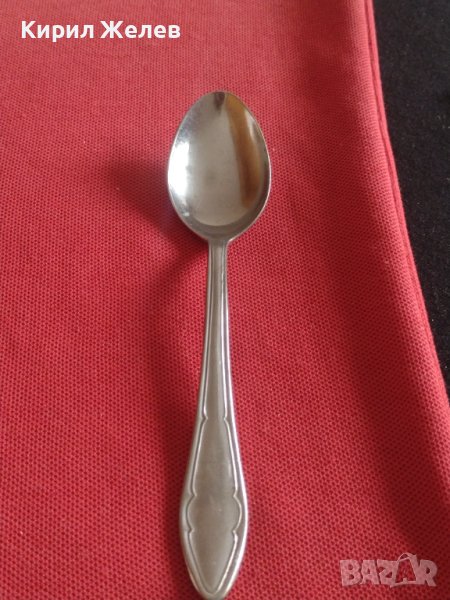Стара лъжичка за кафе чай от соца П. Денев Габрово за КОЛЕКЦИЯ ДЕКОРАЦИЯ 42099, снимка 1