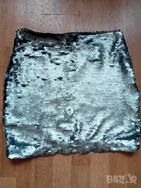Пола с пайети Mango, снимка 1