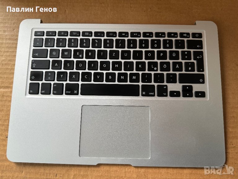 Оригинална клавиатура с рамка и тъч за лаптоп Apple MacBook Air A1369 / MacBook Air A1466, снимка 1