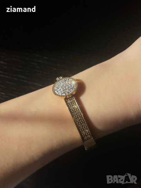 Твърда гривна с камъни  , снимка 1