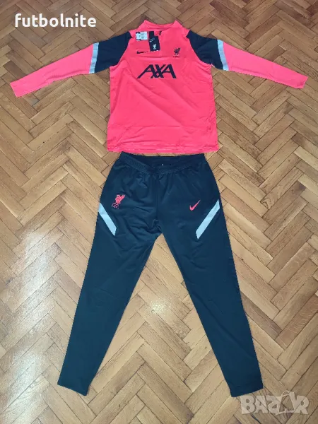 Уникален Тренировъчен Анцуг Ливърпул Адидас тесен Liverpool Training Tracksuit Adidas New , снимка 1