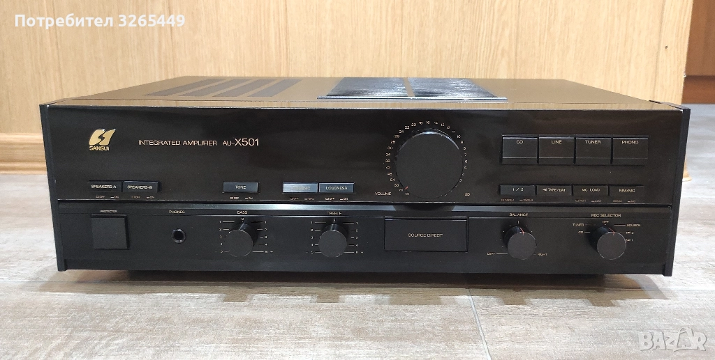 Продавам усилвател Sansui AU-X 501, снимка 1