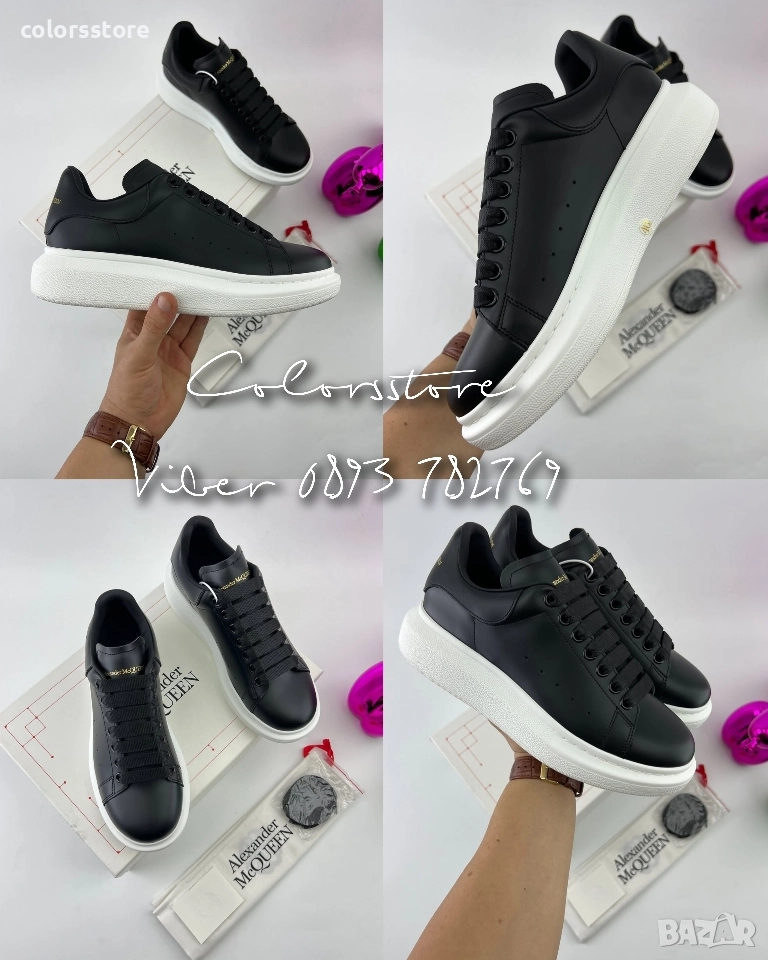 Черни кецове AlexanderMcQueen/BR209de, снимка 1