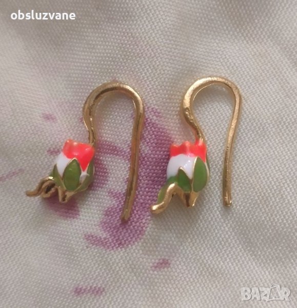 Модни обеци-лалета, снимка 1