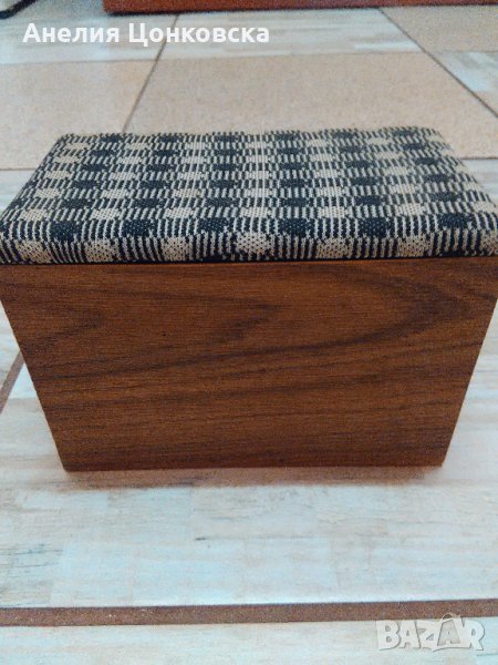 Стара кутия ръчно изработена, снимка 1