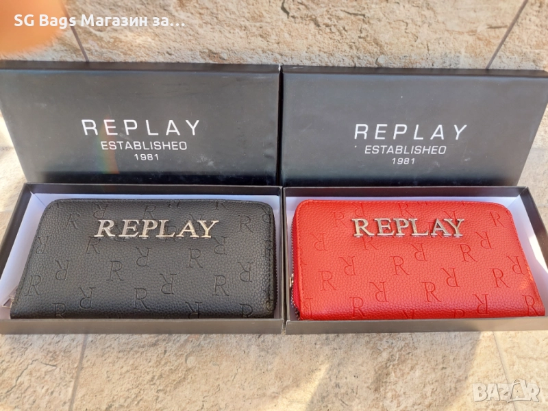 Replay дамско портмоне дамски портфейл код 230, снимка 1