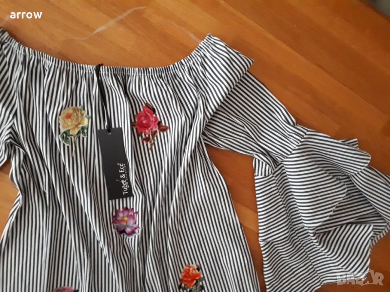 Ефирна блуза с етикет, снимка 1
