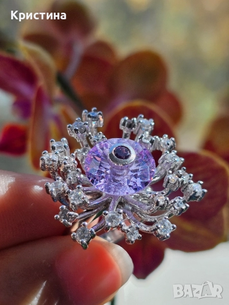 Уникално красив сребърен пръстен, снимка 1