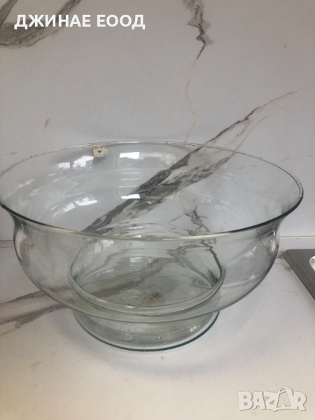  Бутикова стъклена купа, снимка 1
