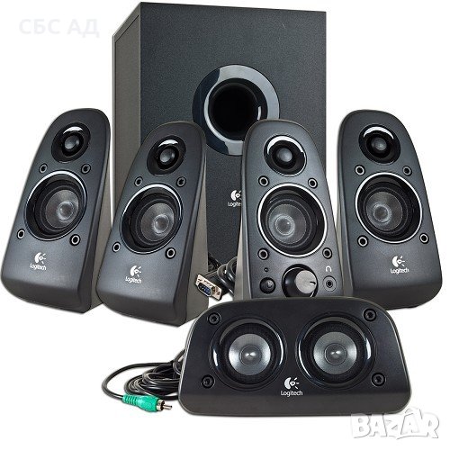 Тонколони, Logitech Surround Sound Speaker Z506 75W, снимка 1