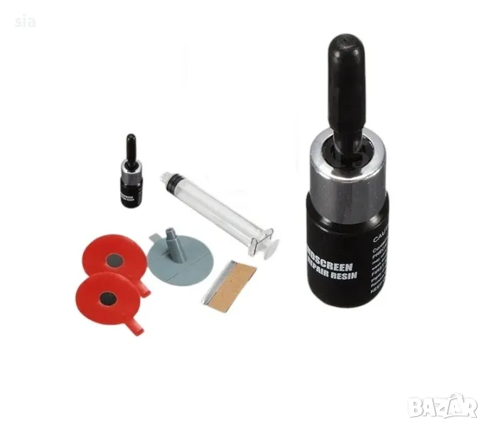 Лепило за стъкло, Бързосъхнещо, за пукнатини по стъклото, снимка 1