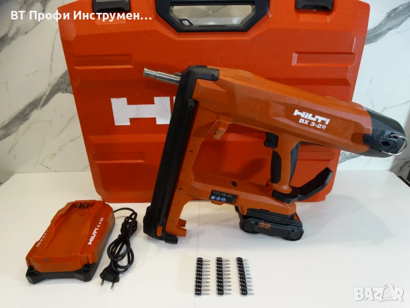 Гаранция 2 години - Hilti BX 3 L 22 - Уред за директен монтаж, снимка 1