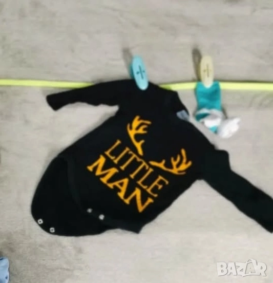 бебешко боди little man , снимка 1