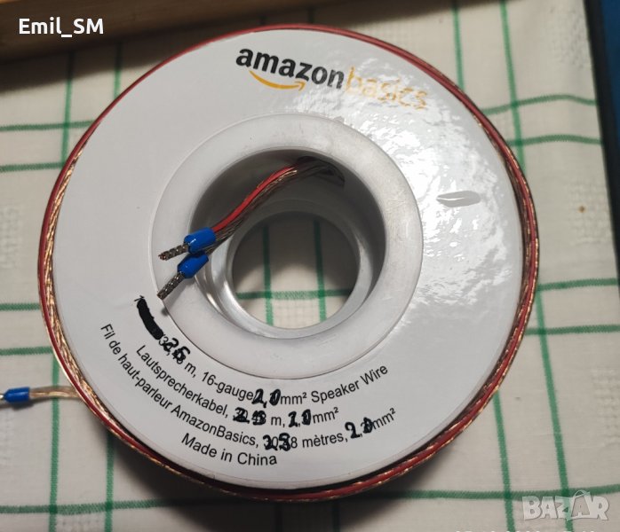 Силиконов кабел за тонколони 2 x 2.0 mm2 , снимка 1