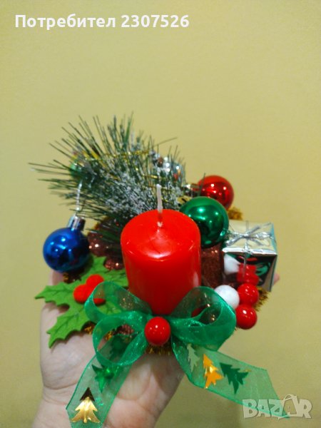 Коледни свещници , снимка 1