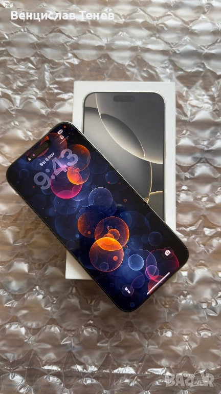 iPhone 16 Pro Max 512 GB, Natural Titanium, снимка 1