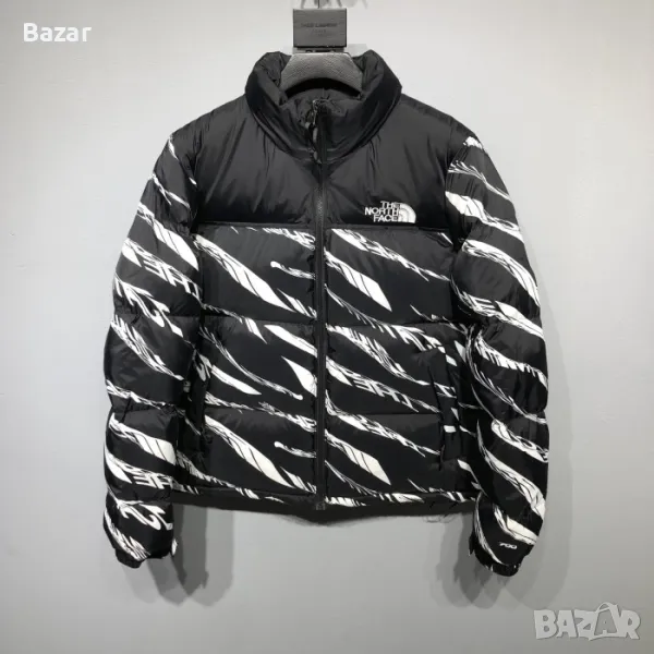 The North Face Zebra Black Оригинално Ново Яке с Гъши Пух Размер L - M Перфектно Топ , снимка 1