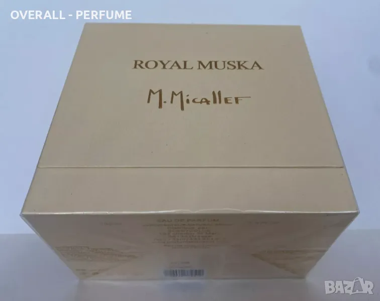 Royal Muska M. Micallef 100 ml Eau de Parfum Spray new in sealed box !, снимка 1