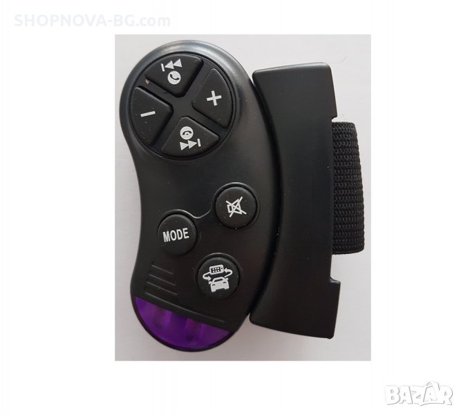 Безжично универсално дистанционно управление за волан TS AUTO, за мултимедии 1 DIN, 7 бутона, снимка 1