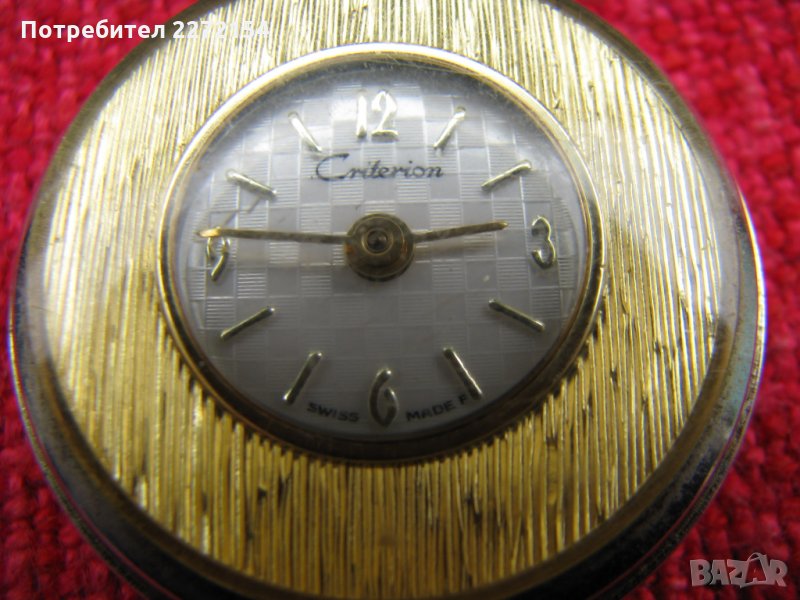 Швейцарски джобен часовник, снимка 1