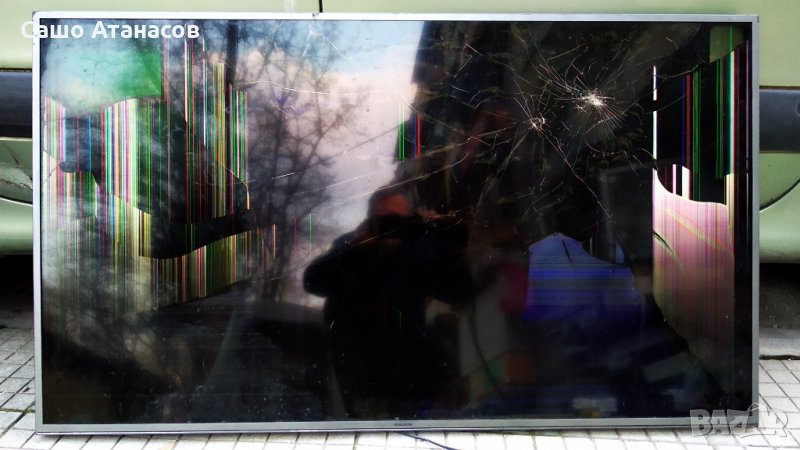 SAMSUNG UE55JU6870U със счупена матрица , BN44-00859A , BN41-02344D , BN96-35161C , CY-TJ055HGEV2H, снимка 1