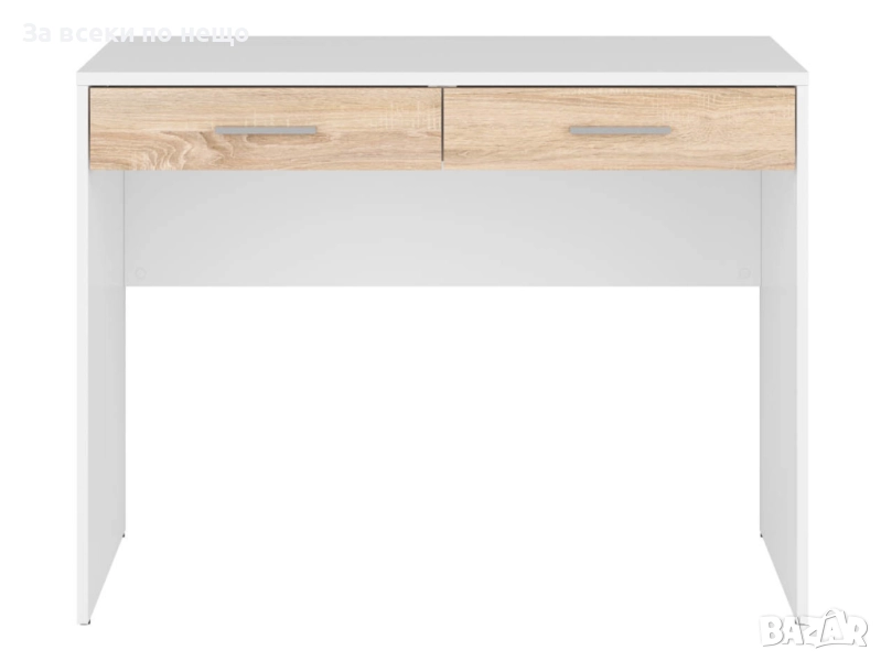 Бюро NEPO PLUS BIU2S корпус бяло/фронт дъб сонома Код P1314, снимка 1