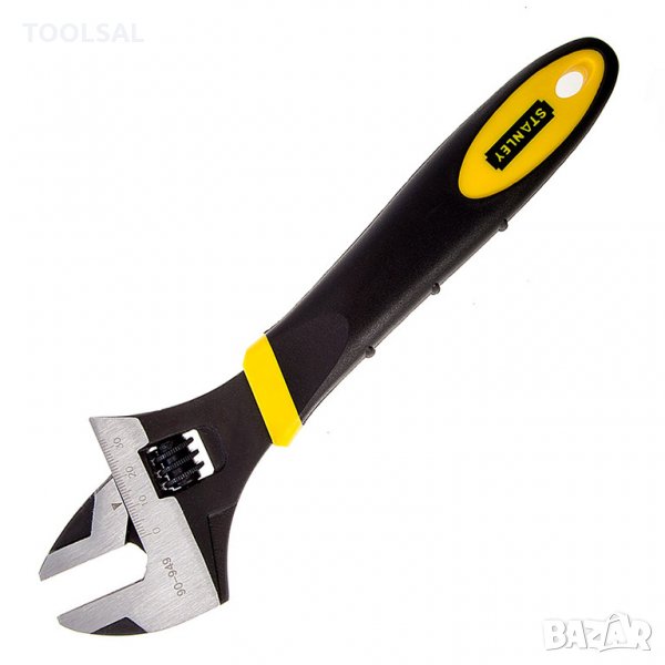 Ключ Stanley гаечен раздвижен с изолация 10" х 250 мм, снимка 1