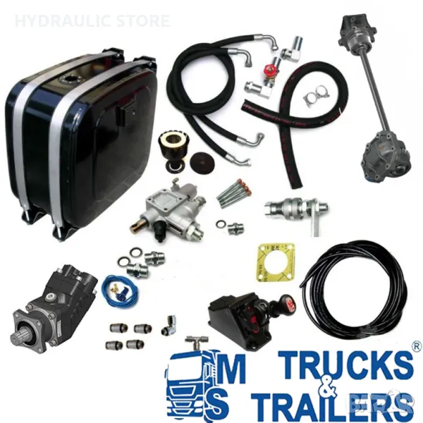 Еднокръгова хидравлична система OMFB за скоростна кутия SCANIA, снимка 1