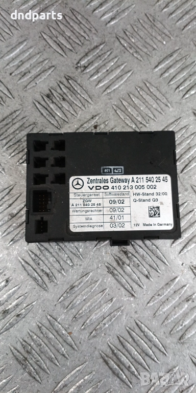 Модул Mercedes E-Class W211 2002г. A2115402545 410213005002 , снимка 1