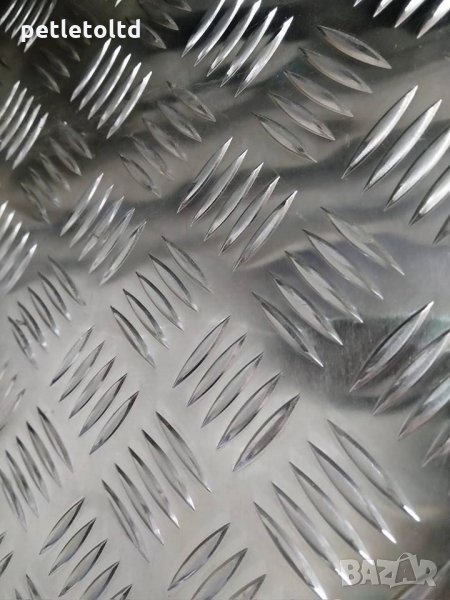 Рифелова алуминиева ламарина 3 ММ (100 СМ Х 200 СМ), снимка 1