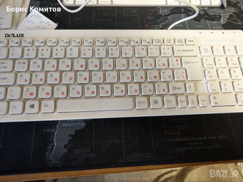 Клавиатура за компютър Delux, снимка 1