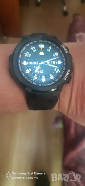 Многофункционален спортен мъжки смарт часовник,нов с кутия, снимка 1