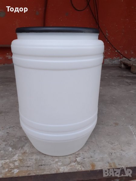 Бидони от първичен материал 100 литра, снимка 1