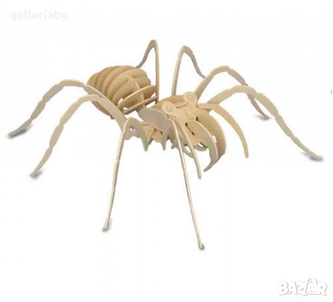 3D дървен пъзел: Малка Тарантула - 3Д пъзели, снимка 1