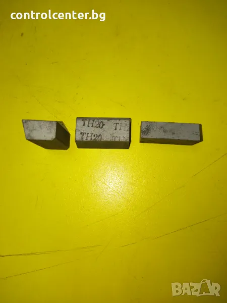 Твърдосплавни пластини от титанов карбид С20 и С25, снимка 1