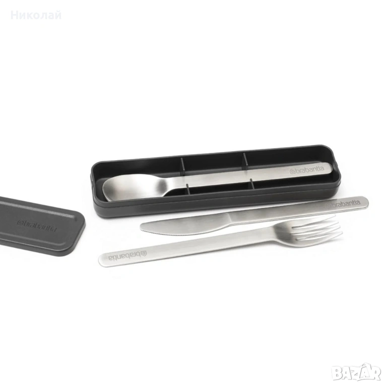Комплект прибори за хранене Brabantia Make&Take – удобно и екологично решение, снимка 1