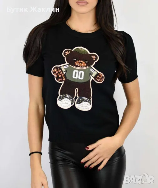 Дамска блуза мече, снимка 1