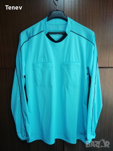 Adidas Referee 2016 оригинална съдийска реферска тениска фланелка дълъг ръкав размер М, снимка 1