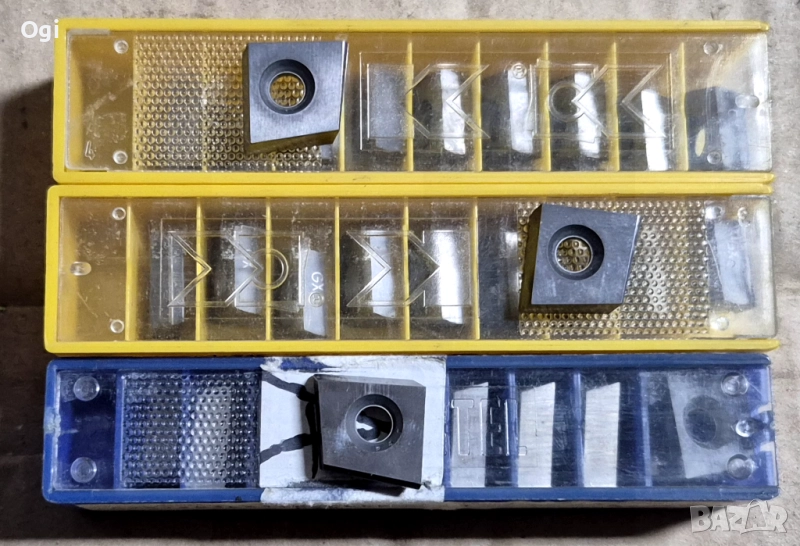 Твърдосплавни пластини ZEAA леви пластини твърдосплавни , снимка 1