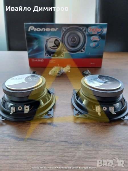 Нови Pioneer Ts-a1663 Мощни двулентови Говорители-високоговорители, снимка 1