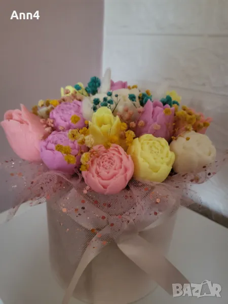 букет от соеви свещи , снимка 1