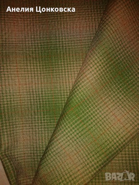 Висококачествен кариран плат, снимка 1