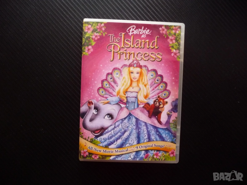 Барби Принцесата от острова фея DVD филм Barbie ззбележителна история момиченце детско музика песни , снимка 1