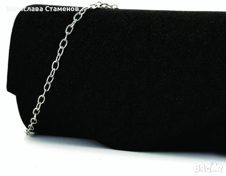 Малка чантичка клъч с блясък, снимка 1