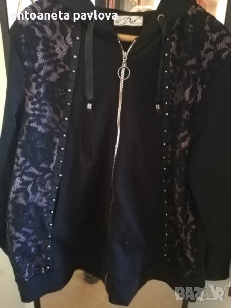 Спортно горнище с дантела, снимка 1