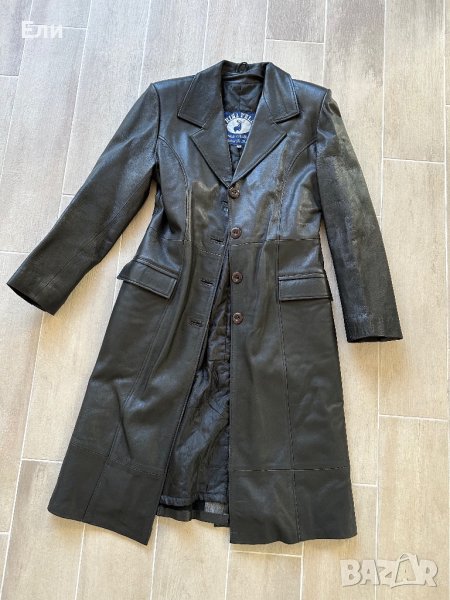 Кожено дълго яке М размер🎁, снимка 1