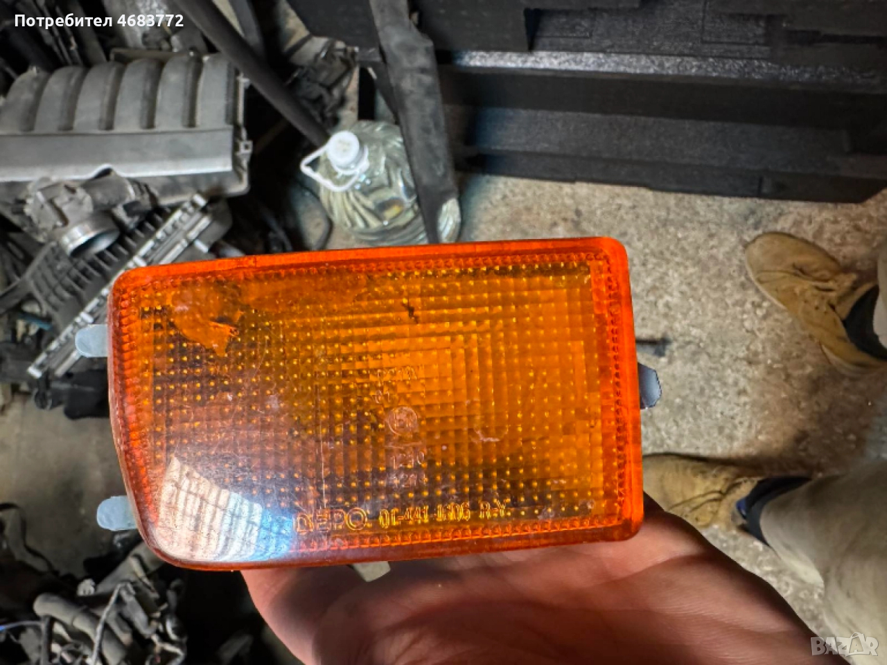 Десен мигач в бронята на Фолксваген Голф 3 Vw Golf 3 само за 10лв. 08-441-1606, снимка 1